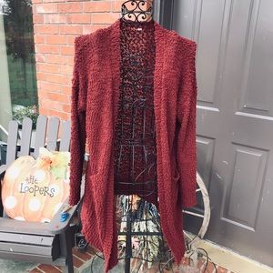 Zenana Outfitters Long Open Cardigan